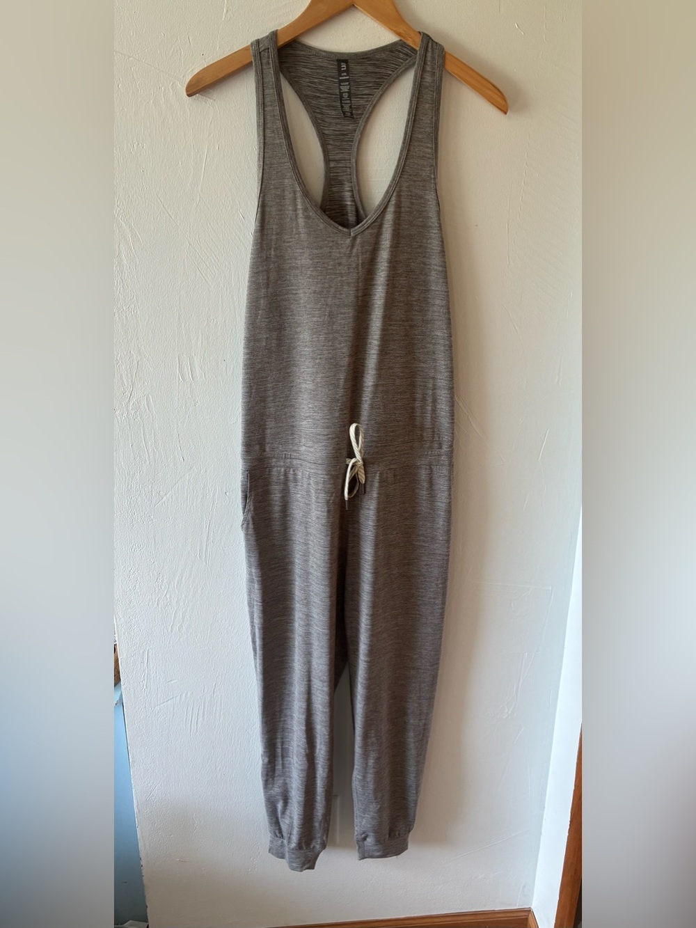 Vuori Lux Jumpsuit Gray Medium